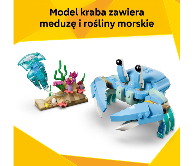 LEGO CREATOR 31385 Zwierzęta morskie: piękny delfin - 1473433 - zdjęcie 7